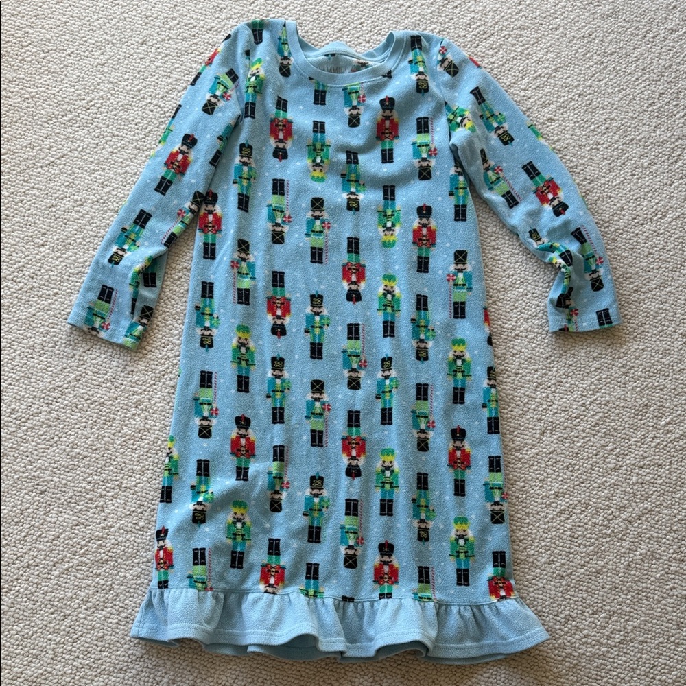 Kids Nutcracker Nightgown - Blue